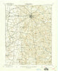 Hillsboro Ohio Historical topographic map, 1:62500 scale, 15 X 15 Minute, Year 1917