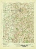 Hillsboro Ohio Historical topographic map, 1:62500 scale, 15 X 15 Minute, Year 1944