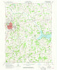 Hillsboro Ohio Historical topographic map, 1:24000 scale, 7.5 X 7.5 Minute, Year 1961