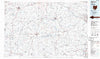 Hillsboro Ohio Historical topographic map, 1:100000 scale, 30 X 60 Minute, Year 1986