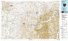 Hillsboro Ohio Historical topographic map, 1:100000 scale, 30 X 60 Minute, Year 1986