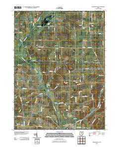 Holmesville Ohio Historical topographic map, 1:24000 scale, 7.5 X 7.5 Minute, Year 2010