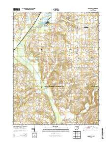 Holmesville Ohio Historical topographic map, 1:24000 scale, 7.5 X 7.5 Minute, Year 2013