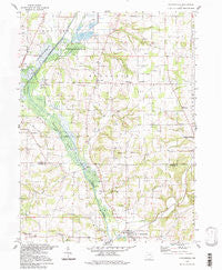 Holmesville Ohio Historical topographic map, 1:24000 scale, 7.5 X 7.5 Minute, Year 1994