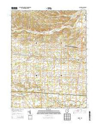 Homer Ohio Historical topographic map, 1:24000 scale, 7.5 X 7.5 Minute, Year 2013