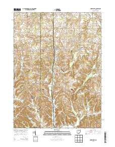 Homeworth Ohio Historical topographic map, 1:24000 scale, 7.5 X 7.5 Minute, Year 2013