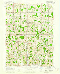 Homeworth Ohio Historical topographic map, 1:24000 scale, 7.5 X 7.5 Minute, Year 1960