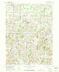 Homeworth Ohio Historical topographic map, 1:24000 scale, 7.5 X 7.5 Minute, Year 1960