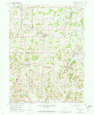 Homeworth Ohio Historical topographic map, 1:24000 scale, 7.5 X 7.5 Minute, Year 1960