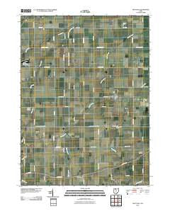 Hoytville Ohio Historical topographic map, 1:24000 scale, 7.5 X 7.5 Minute, Year 2010