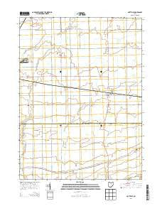 Hoytville Ohio Historical topographic map, 1:24000 scale, 7.5 X 7.5 Minute, Year 2013