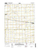 Hoytville Ohio Current topographic map, 1:24000 scale, 7.5 X 7.5 Minute, Year 2016