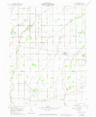 Hoytville Ohio Historical topographic map, 1:24000 scale, 7.5 X 7.5 Minute, Year 1960