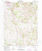 Hunt Ohio Historical topographic map, 1:24000 scale, 7.5 X 7.5 Minute, Year 1961