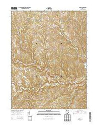 Hunter Ohio Historical topographic map, 1:24000 scale, 7.5 X 7.5 Minute, Year 2013