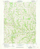 Hunter Ohio Historical topographic map, 1:24000 scale, 7.5 X 7.5 Minute, Year 1961