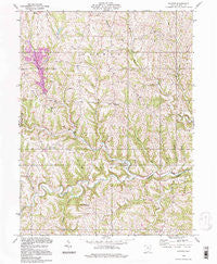 Hunter Ohio Historical topographic map, 1:24000 scale, 7.5 X 7.5 Minute, Year 1994