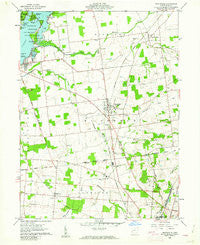 Huntsville Ohio Historical topographic map, 1:24000 scale, 7.5 X 7.5 Minute, Year 1960