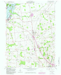 Huntsville Ohio Historical topographic map, 1:24000 scale, 7.5 X 7.5 Minute, Year 1960