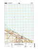 Huron Ohio Current topographic map, 1:24000 scale, 7.5 X 7.5 Minute, Year 2016