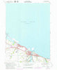 Huron Ohio Historical topographic map, 1:24000 scale, 7.5 X 7.5 Minute, Year 1969