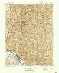 Ironton Ohio Historical topographic map, 1:62500 scale, 15 X 15 Minute, Year 1898