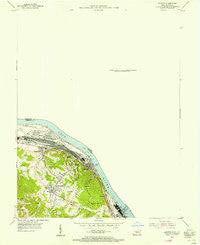Ironton Ohio Historical topographic map, 1:24000 scale, 7.5 X 7.5 Minute, Year 1953