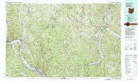 Ironton Ohio Historical topographic map, 1:100000 scale, 30 X 60 Minute, Year 1981