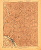 Ironton Ohio Historical topographic map, 1:62500 scale, 15 X 15 Minute, Year 1900