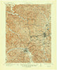 Jackson Ohio Historical topographic map, 1:62500 scale, 15 X 15 Minute, Year 1913