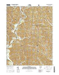 Jacksonville Ohio Current topographic map, 1:24000 scale, 7.5 X 7.5 Minute, Year 2016