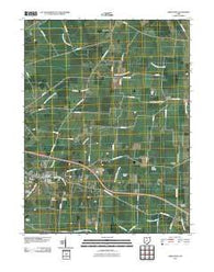 Jamestown Ohio Historical topographic map, 1:24000 scale, 7.5 X 7.5 Minute, Year 2010