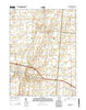 Jamestown Ohio Historical topographic map, 1:24000 scale, 7.5 X 7.5 Minute, Year 2013