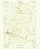 Jamestown Ohio Historical topographic map, 1:24000 scale, 7.5 X 7.5 Minute, Year 1961