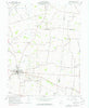 Jamestown Ohio Historical topographic map, 1:24000 scale, 7.5 X 7.5 Minute, Year 1961