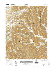 Jaybird Ohio Historical topographic map, 1:24000 scale, 7.5 X 7.5 Minute, Year 2013