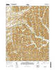 Jaybird Ohio Current topographic map, 1:24000 scale, 7.5 X 7.5 Minute, Year 2016
