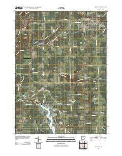 Jefferson Ohio Historical topographic map, 1:24000 scale, 7.5 X 7.5 Minute, Year 2010