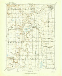 Jefferson Ohio Historical topographic map, 1:62500 scale, 15 X 15 Minute, Year 1905