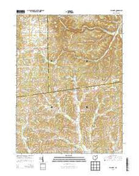 Jelloway Ohio Historical topographic map, 1:24000 scale, 7.5 X 7.5 Minute, Year 2013