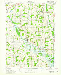 Jeromesville Ohio Historical topographic map, 1:24000 scale, 7.5 X 7.5 Minute, Year 1961