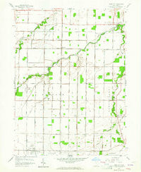 Jerry City Ohio Historical topographic map, 1:24000 scale, 7.5 X 7.5 Minute, Year 1958
