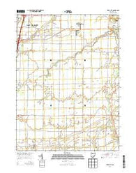Jerry City Ohio Historical topographic map, 1:24000 scale, 7.5 X 7.5 Minute, Year 2013