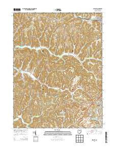 Jewett Ohio Historical topographic map, 1:24000 scale, 7.5 X 7.5 Minute, Year 2013
