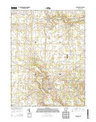 Johnstown Ohio Historical topographic map, 1:24000 scale, 7.5 X 7.5 Minute, Year 2013