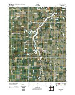 Junction Ohio Historical topographic map, 1:24000 scale, 7.5 X 7.5 Minute, Year 2010