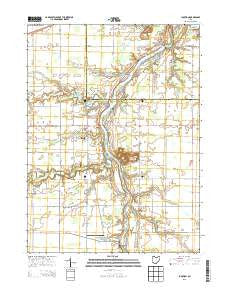Junction Ohio Historical topographic map, 1:24000 scale, 7.5 X 7.5 Minute, Year 2013
