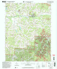 Junction City Ohio Historical topographic map, 1:24000 scale, 7.5 X 7.5 Minute, Year 2002