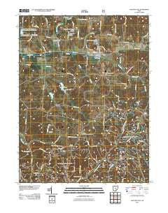 Junction City Ohio Historical topographic map, 1:24000 scale, 7.5 X 7.5 Minute, Year 2011