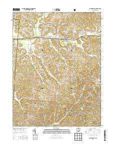 Junction City Ohio Historical topographic map, 1:24000 scale, 7.5 X 7.5 Minute, Year 2013